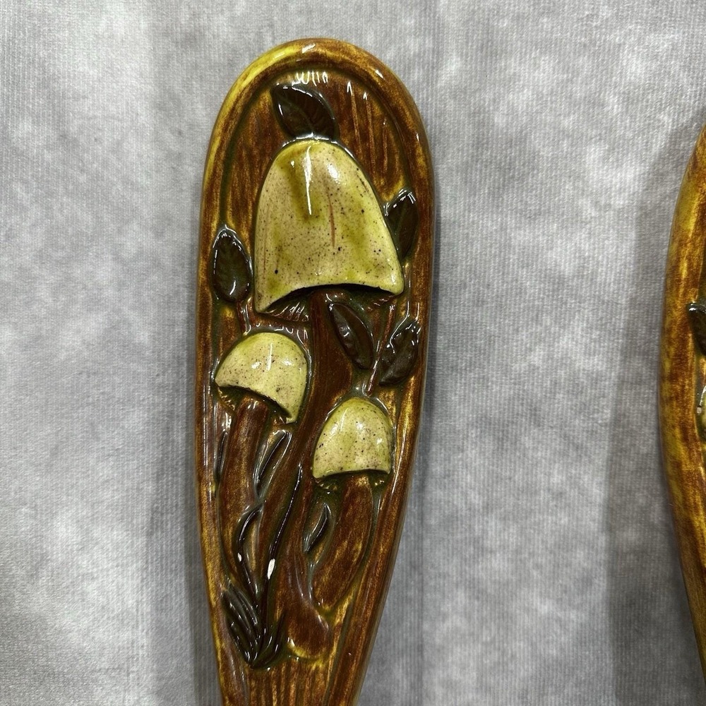 Mushroom Ladle Spoon Girl Wall Decor 1979 Pennys‎ - Picture 2 of 11